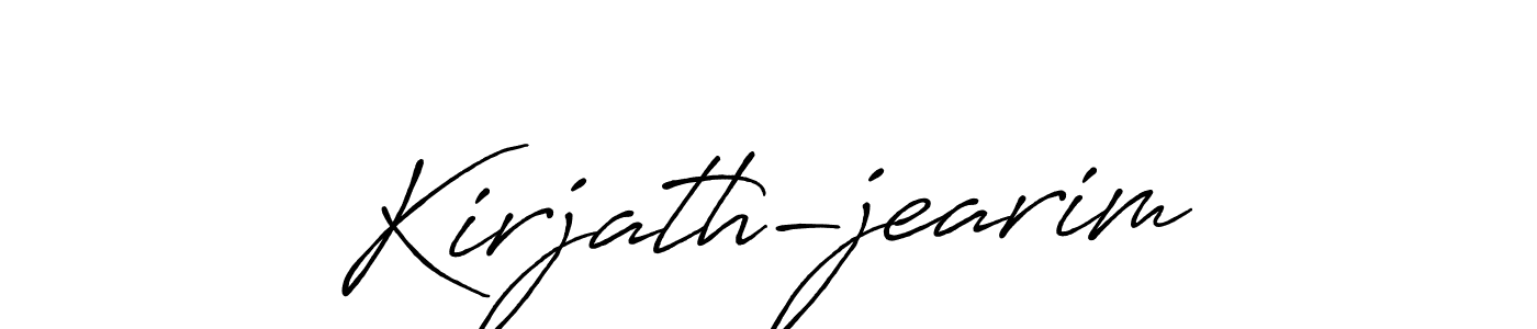 Kirjath-jearim stylish signature style. Best Handwritten Sign (Antro_Vectra_Bolder) for my name. Handwritten Signature Collection Ideas for my name Kirjath-jearim. Kirjath-jearim signature style 7 images and pictures png