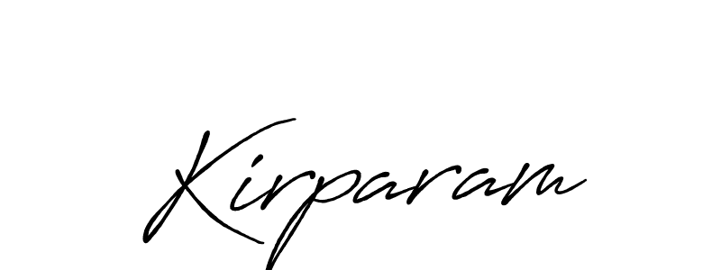 Similarly Antro_Vectra_Bolder is the best handwritten signature design. Signature creator online .You can use it as an online autograph creator for name Kirparam. Kirparam signature style 7 images and pictures png