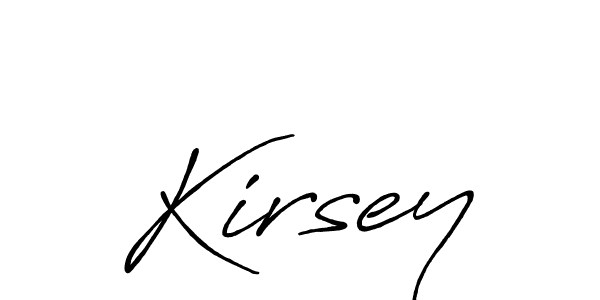 Best and Professional Signature Style for Kirsey. Antro_Vectra_Bolder Best Signature Style Collection. Kirsey signature style 7 images and pictures png