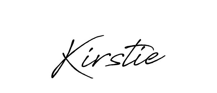 Make a beautiful signature design for name Kirstie. Use this online signature maker to create a handwritten signature for free. Kirstie signature style 7 images and pictures png