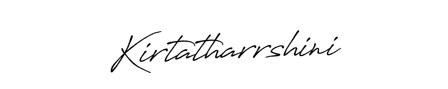 It looks lik you need a new signature style for name Kirtatharrshini. Design unique handwritten (Antro_Vectra_Bolder) signature with our free signature maker in just a few clicks. Kirtatharrshini signature style 7 images and pictures png