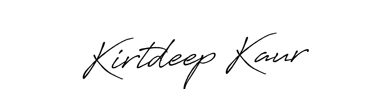 Make a beautiful signature design for name Kirtdeep Kaur. Use this online signature maker to create a handwritten signature for free. Kirtdeep Kaur signature style 7 images and pictures png