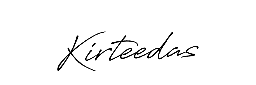 How to make Kirteedas name signature. Use Antro_Vectra_Bolder style for creating short signs online. This is the latest handwritten sign. Kirteedas signature style 7 images and pictures png