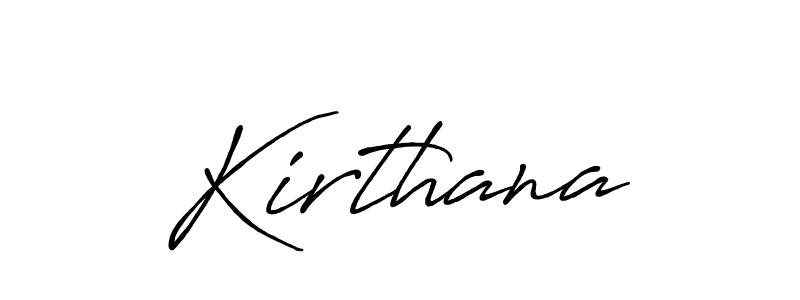 Once you've used our free online signature maker to create your best signature Antro_Vectra_Bolder style, it's time to enjoy all of the benefits that Kirthana name signing documents. Kirthana signature style 7 images and pictures png