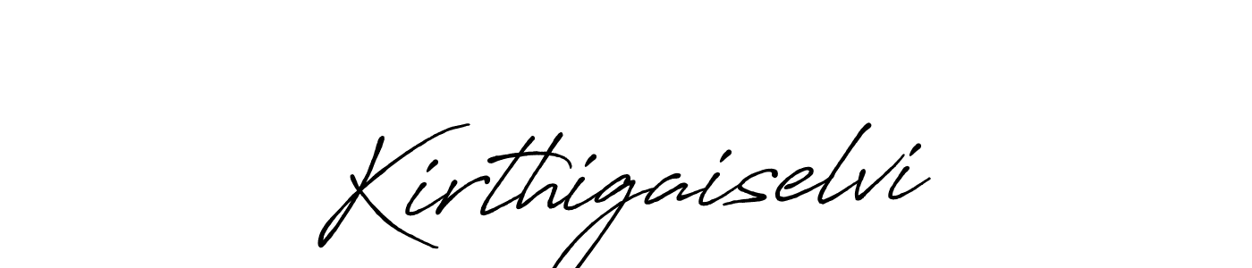 This is the best signature style for the Kirthigaiselvi name. Also you like these signature font (Antro_Vectra_Bolder). Mix name signature. Kirthigaiselvi signature style 7 images and pictures png