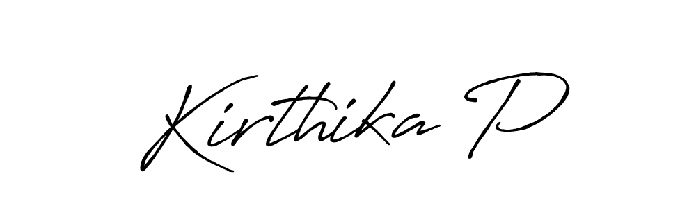 You should practise on your own different ways (Antro_Vectra_Bolder) to write your name (Kirthika P) in signature. don't let someone else do it for you. Kirthika P signature style 7 images and pictures png