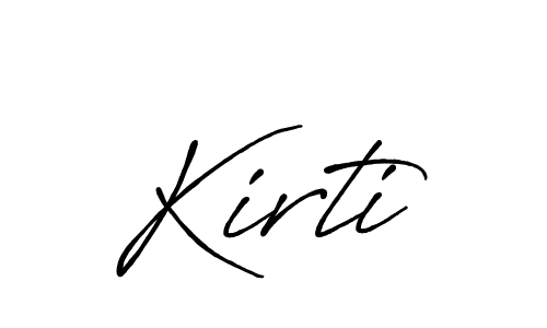 How to Draw Kirti signature style? Antro_Vectra_Bolder is a latest design signature styles for name Kirti. Kirti signature style 7 images and pictures png