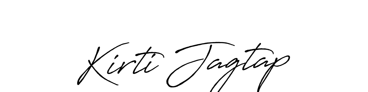 This is the best signature style for the Kirti Jagtap name. Also you like these signature font (Antro_Vectra_Bolder). Mix name signature. Kirti Jagtap signature style 7 images and pictures png