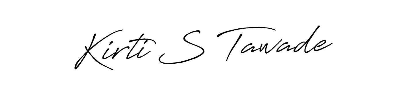 Once you've used our free online signature maker to create your best signature Antro_Vectra_Bolder style, it's time to enjoy all of the benefits that Kirti S Tawade name signing documents. Kirti S Tawade signature style 7 images and pictures png