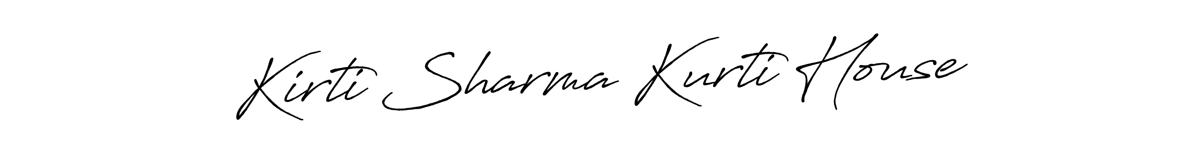 if you are searching for the best signature style for your name Kirti Sharma Kurti House. so please give up your signature search. here we have designed multiple signature styles  using Antro_Vectra_Bolder. Kirti Sharma Kurti House signature style 7 images and pictures png