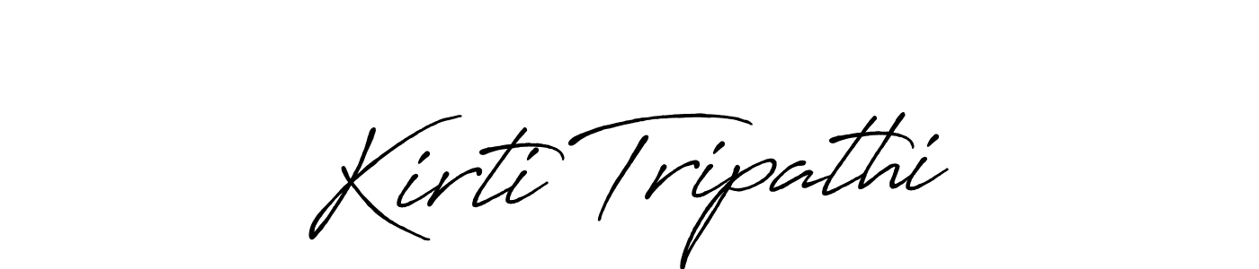 Use a signature maker to create a handwritten signature online. With this signature software, you can design (Antro_Vectra_Bolder) your own signature for name Kirti Tripathi. Kirti Tripathi signature style 7 images and pictures png