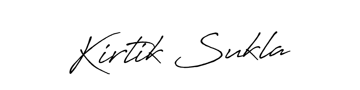 if you are searching for the best signature style for your name Kirtik Sukla. so please give up your signature search. here we have designed multiple signature styles  using Antro_Vectra_Bolder. Kirtik Sukla signature style 7 images and pictures png