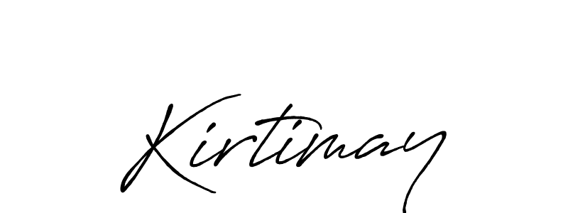 The best way (Antro_Vectra_Bolder) to make a short signature is to pick only two or three words in your name. The name Kirtimay include a total of six letters. For converting this name. Kirtimay signature style 7 images and pictures png