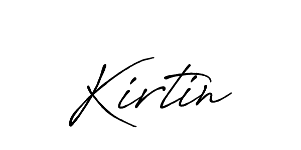 Also You can easily find your signature by using the search form. We will create Kirtin name handwritten signature images for you free of cost using Antro_Vectra_Bolder sign style. Kirtin signature style 7 images and pictures png