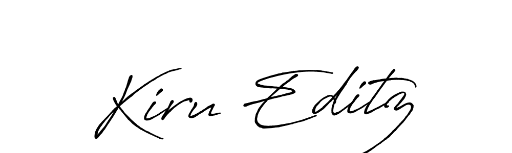 This is the best signature style for the Kiru Editz name. Also you like these signature font (Antro_Vectra_Bolder). Mix name signature. Kiru Editz signature style 7 images and pictures png