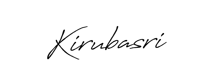 Antro_Vectra_Bolder is a professional signature style that is perfect for those who want to add a touch of class to their signature. It is also a great choice for those who want to make their signature more unique. Get Kirubasri name to fancy signature for free. Kirubasri signature style 7 images and pictures png