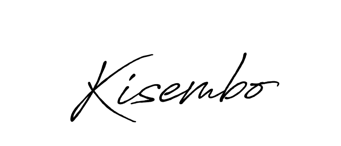 if you are searching for the best signature style for your name Kisembo. so please give up your signature search. here we have designed multiple signature styles  using Antro_Vectra_Bolder. Kisembo signature style 7 images and pictures png