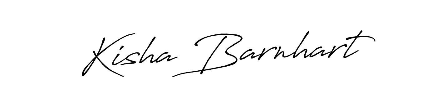 Also we have Kisha Barnhart name is the best signature style. Create professional handwritten signature collection using Antro_Vectra_Bolder autograph style. Kisha Barnhart signature style 7 images and pictures png