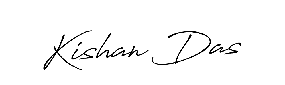 Kishan Das stylish signature style. Best Handwritten Sign (Antro_Vectra_Bolder) for my name. Handwritten Signature Collection Ideas for my name Kishan Das. Kishan Das signature style 7 images and pictures png