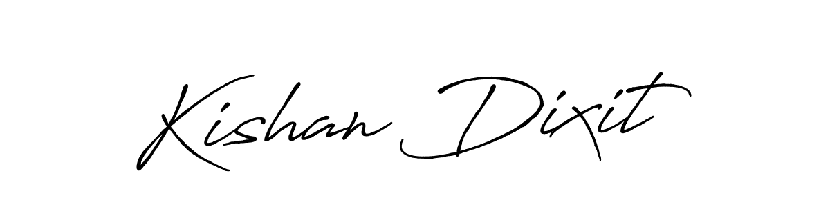 Antro_Vectra_Bolder is a professional signature style that is perfect for those who want to add a touch of class to their signature. It is also a great choice for those who want to make their signature more unique. Get Kishan Dixit name to fancy signature for free. Kishan Dixit signature style 7 images and pictures png
