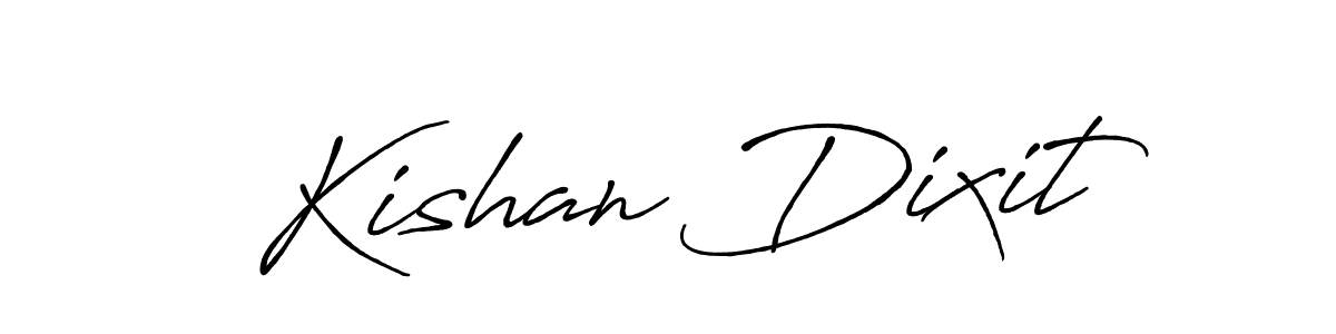 The best way (Antro_Vectra_Bolder) to make a short signature is to pick only two or three words in your name. The name Kishan Dixit include a total of six letters. For converting this name. Kishan Dixit signature style 7 images and pictures png