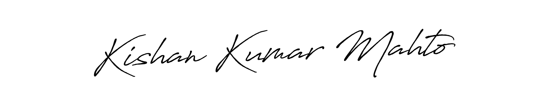 Antro_Vectra_Bolder is a professional signature style that is perfect for those who want to add a touch of class to their signature. It is also a great choice for those who want to make their signature more unique. Get Kishan Kumar Mahto name to fancy signature for free. Kishan Kumar Mahto signature style 7 images and pictures png