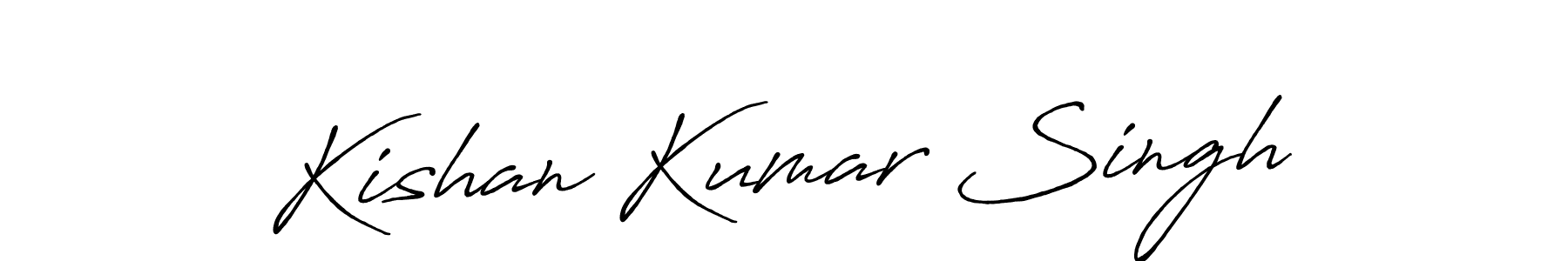 This is the best signature style for the Kishan Kumar Singh name. Also you like these signature font (Antro_Vectra_Bolder). Mix name signature. Kishan Kumar Singh signature style 7 images and pictures png