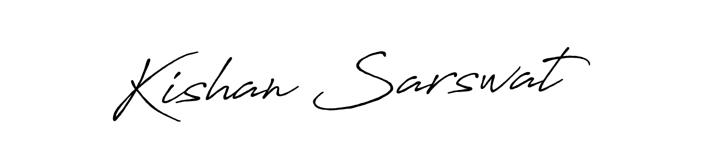 You should practise on your own different ways (Antro_Vectra_Bolder) to write your name (Kishan Sarswat) in signature. don't let someone else do it for you. Kishan Sarswat signature style 7 images and pictures png