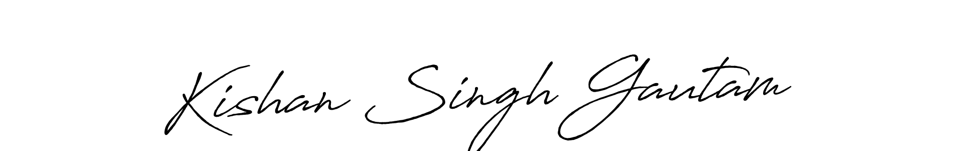 You can use this online signature creator to create a handwritten signature for the name Kishan Singh Gautam. This is the best online autograph maker. Kishan Singh Gautam signature style 7 images and pictures png