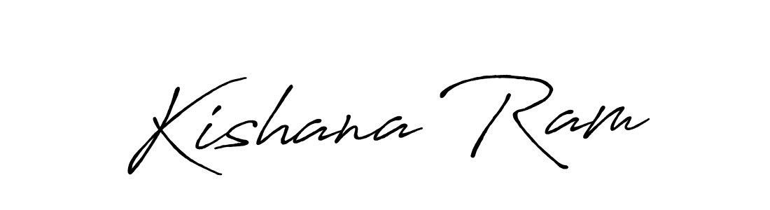 It looks lik you need a new signature style for name Kishana Ram. Design unique handwritten (Antro_Vectra_Bolder) signature with our free signature maker in just a few clicks. Kishana Ram signature style 7 images and pictures png