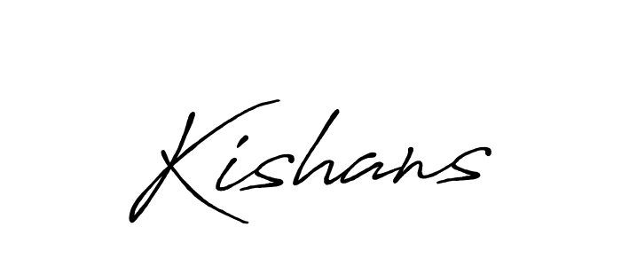 Similarly Antro_Vectra_Bolder is the best handwritten signature design. Signature creator online .You can use it as an online autograph creator for name Kishans. Kishans signature style 7 images and pictures png