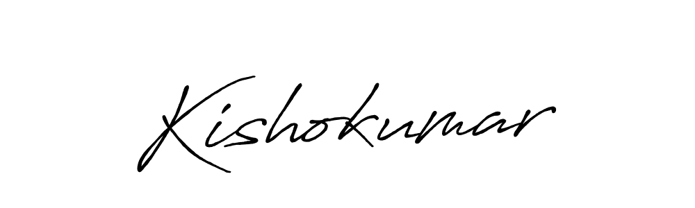 It looks lik you need a new signature style for name Kishokumar. Design unique handwritten (Antro_Vectra_Bolder) signature with our free signature maker in just a few clicks. Kishokumar signature style 7 images and pictures png