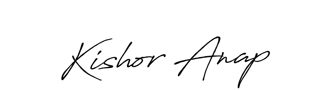 It looks lik you need a new signature style for name Kishor Anap. Design unique handwritten (Antro_Vectra_Bolder) signature with our free signature maker in just a few clicks. Kishor Anap signature style 7 images and pictures png