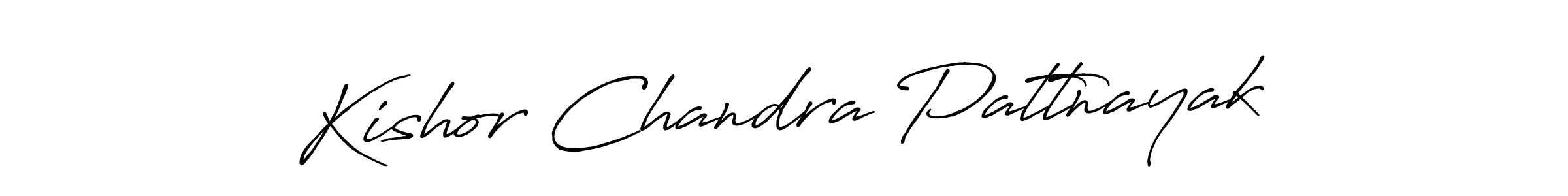 Kishor Chandra Pattnayak stylish signature style. Best Handwritten Sign (Antro_Vectra_Bolder) for my name. Handwritten Signature Collection Ideas for my name Kishor Chandra Pattnayak. Kishor Chandra Pattnayak signature style 7 images and pictures png