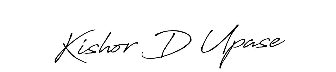 Make a short Kishor D Upase signature style. Manage your documents anywhere anytime using Antro_Vectra_Bolder. Create and add eSignatures, submit forms, share and send files easily. Kishor D Upase signature style 7 images and pictures png
