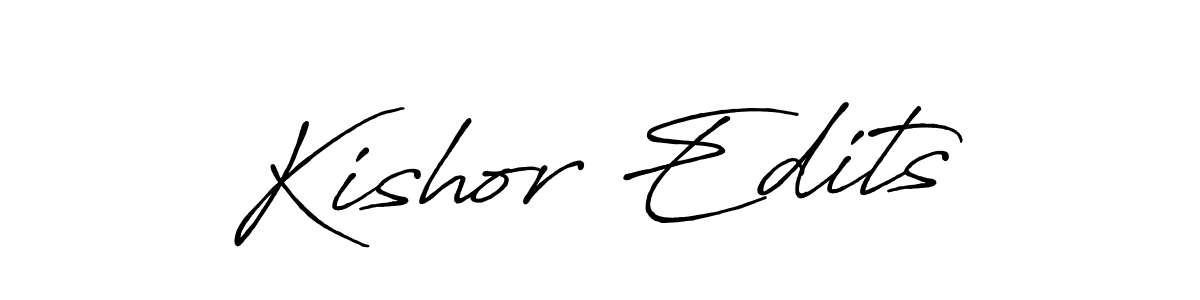 How to Draw Kishor Edits signature style? Antro_Vectra_Bolder is a latest design signature styles for name Kishor Edits. Kishor Edits signature style 7 images and pictures png