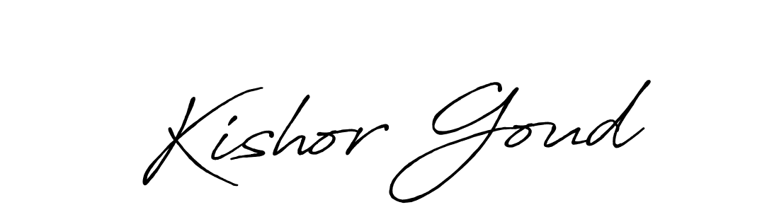 Make a beautiful signature design for name Kishor Goud. Use this online signature maker to create a handwritten signature for free. Kishor Goud signature style 7 images and pictures png