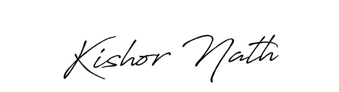 Here are the top 10 professional signature styles for the name Kishor Nath. These are the best autograph styles you can use for your name. Kishor Nath signature style 7 images and pictures png