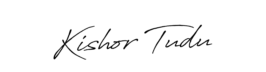 Once you've used our free online signature maker to create your best signature Antro_Vectra_Bolder style, it's time to enjoy all of the benefits that Kishor Tudu name signing documents. Kishor Tudu signature style 7 images and pictures png