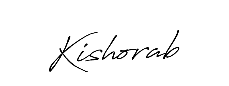 Kishorab stylish signature style. Best Handwritten Sign (Antro_Vectra_Bolder) for my name. Handwritten Signature Collection Ideas for my name Kishorab. Kishorab signature style 7 images and pictures png