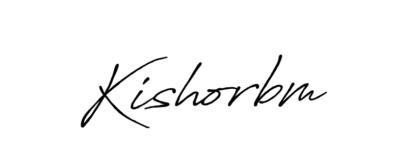You should practise on your own different ways (Antro_Vectra_Bolder) to write your name (Kishorbm) in signature. don't let someone else do it for you. Kishorbm signature style 7 images and pictures png