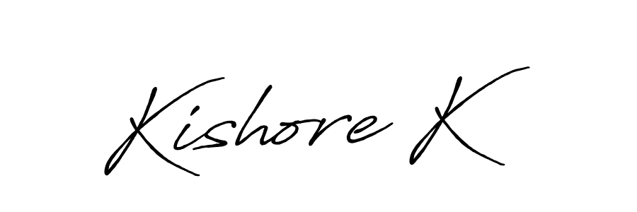 You can use this online signature creator to create a handwritten signature for the name Kishore K. This is the best online autograph maker. Kishore K signature style 7 images and pictures png