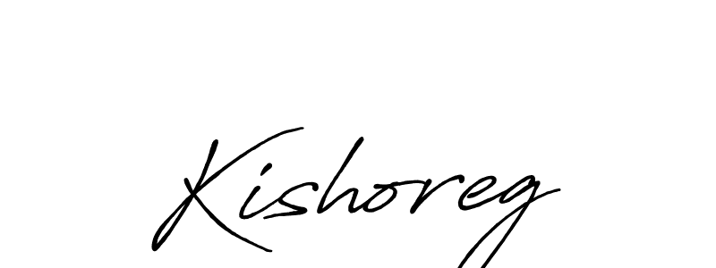 Similarly Antro_Vectra_Bolder is the best handwritten signature design. Signature creator online .You can use it as an online autograph creator for name Kishoreg. Kishoreg signature style 7 images and pictures png
