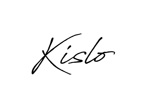 How to Draw Kislo signature style? Antro_Vectra_Bolder is a latest design signature styles for name Kislo. Kislo signature style 7 images and pictures png