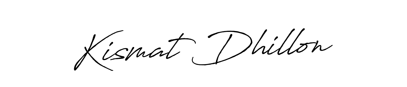 How to make Kismat Dhillon signature? Antro_Vectra_Bolder is a professional autograph style. Create handwritten signature for Kismat Dhillon name. Kismat Dhillon signature style 7 images and pictures png