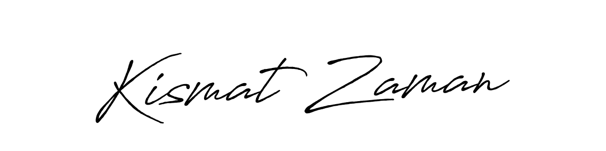 The best way (Antro_Vectra_Bolder) to make a short signature is to pick only two or three words in your name. The name Kismat Zaman include a total of six letters. For converting this name. Kismat Zaman signature style 7 images and pictures png