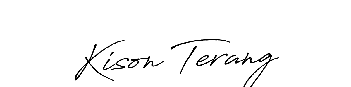 Best and Professional Signature Style for Kison Terang. Antro_Vectra_Bolder Best Signature Style Collection. Kison Terang signature style 7 images and pictures png