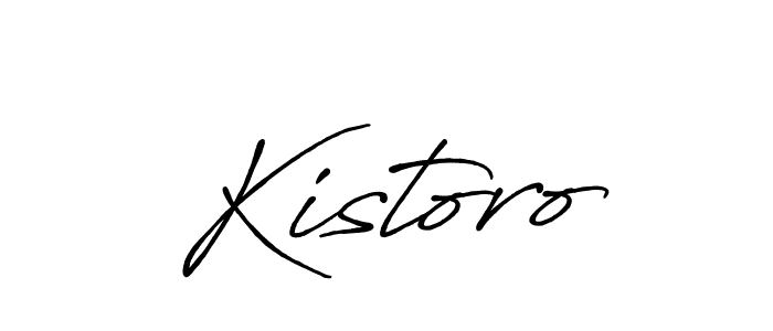 How to make Kistoro signature? Antro_Vectra_Bolder is a professional autograph style. Create handwritten signature for Kistoro name. Kistoro signature style 7 images and pictures png