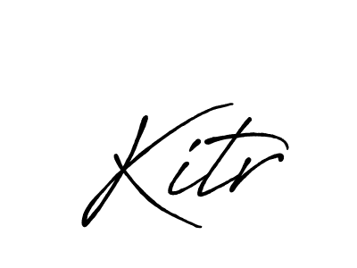 You should practise on your own different ways (Antro_Vectra_Bolder) to write your name (Kitr) in signature. don't let someone else do it for you. Kitr signature style 7 images and pictures png