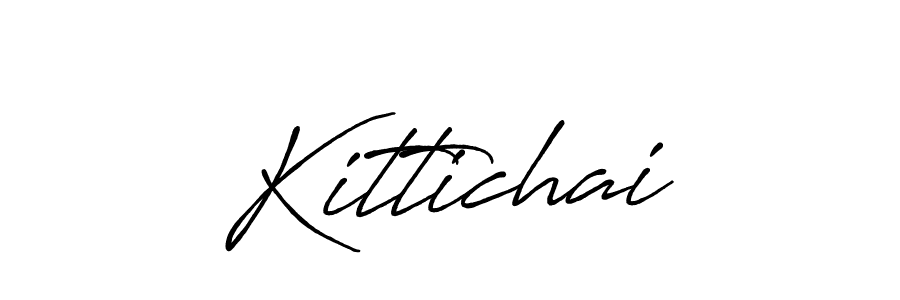 Use a signature maker to create a handwritten signature online. With this signature software, you can design (Antro_Vectra_Bolder) your own signature for name Kittichai. Kittichai signature style 7 images and pictures png